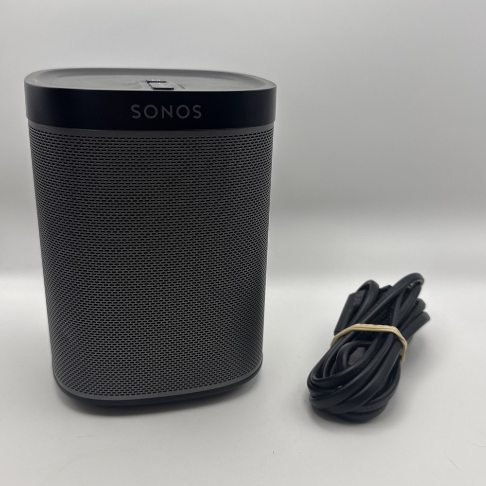 Sonos Play:1 Wireless Smart Speaker BLACK WiFi Tested Works S2 App